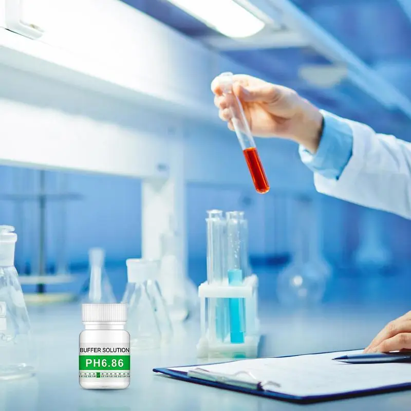 50ml bottle Professional PH Pen Measuring Accuracy Calibration Solution PH Buffer PH Meter Standard Buffer Reusable 6