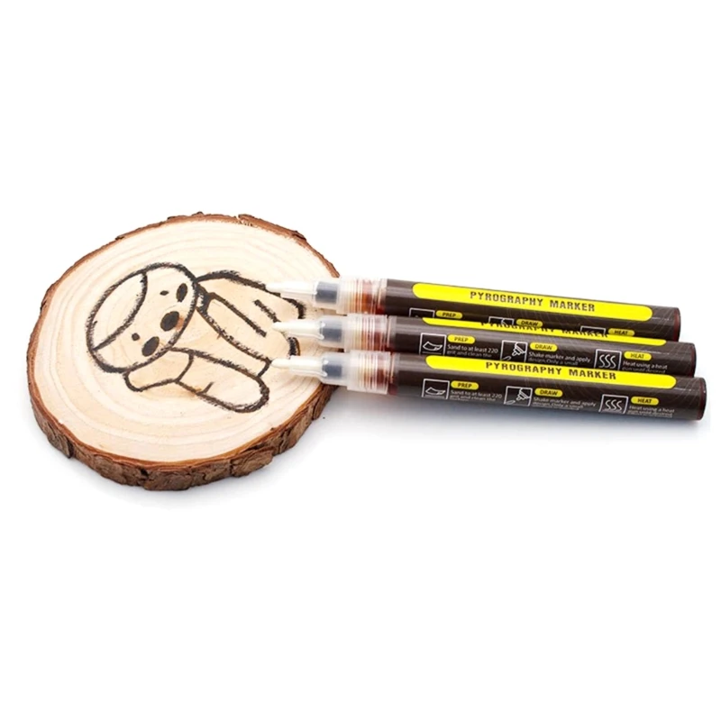 Burning Pen Pyrography Marker for Kid Adult Painting Craft