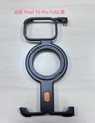 Oatsbasf Shockproof Phone Case with 360° Rotating Stand and Magnetic Protection - Aluminum (Google 10 Pro Fold)
