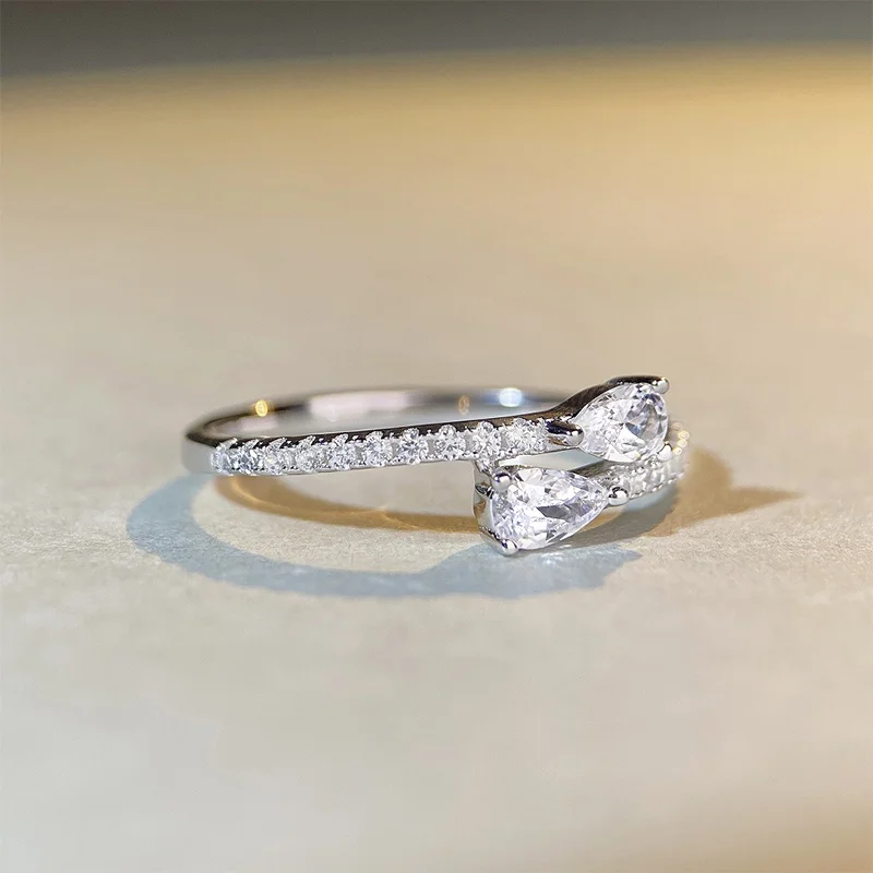 Finger Rings Female Accessories for Engagement Ceremony Wedding Fashion Dainty Chic Jewelry