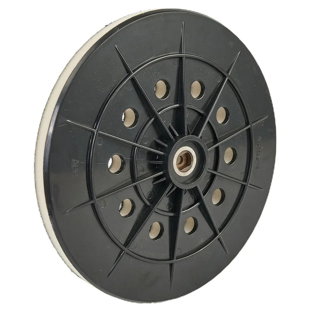 1pcs 215mm Backup 6mm Thread 10 Hole Drywall Sander Hook And Loop Wall Grinding Polishing Plate Sanding Disk Power Tools 6