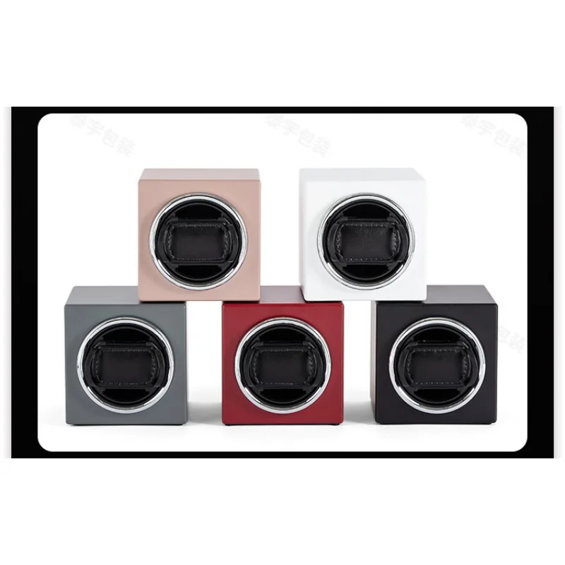 Vertical Single Watch Shaker Mini Watch Winder Motor Boxes To Mechanical Watch Matte Paint Clocks Storage Display Caskets TopRoe
