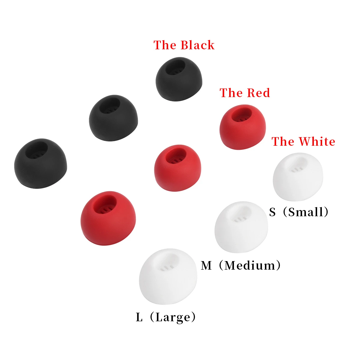 High Quality Silicone Ear Tips for Oneplus Buds Pro TWS Eartips Buds N Ture Wireless Active Noise Reduction Earbuds Tips