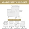Tub Chair Cover Soft Spandex Printed Club Armchair Slipcovers for Living Room Elastic Single Sofa Covers Home Bar Counter Hotel 2