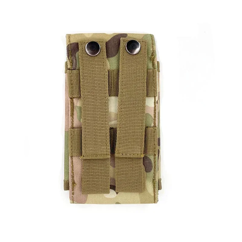 BORSA WALKIE TALKIE Militare Verde Esercito Nylon Per Uso Esterno EUR - Foto 6