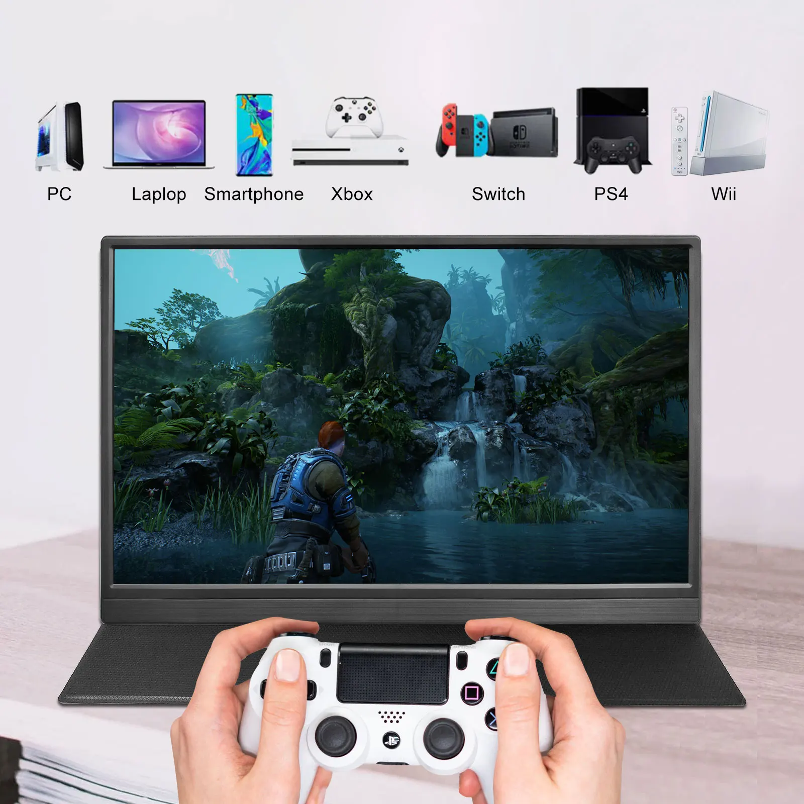MUCAl-15.6 ġ ޴  FHD 1920*1080, , , 15.6 &÷ ȭ, Ʈ, ȭ ġ, ps4, ps5, XboX, ƺ