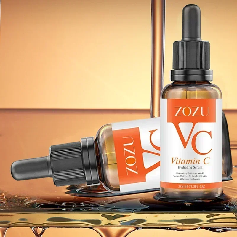 Vitamin C Anti Aging Wrinkle Facial Essence Spot Removal Chloasma Light Dark Spots Moisturizing Nourish Smooth Essence 3