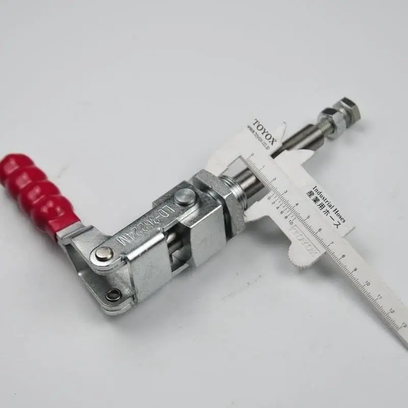 Morsetto Rapido A Levetta Push-Pull - GH-36204M, In Ferro E Plastica, Per Bloccaggio Professionale