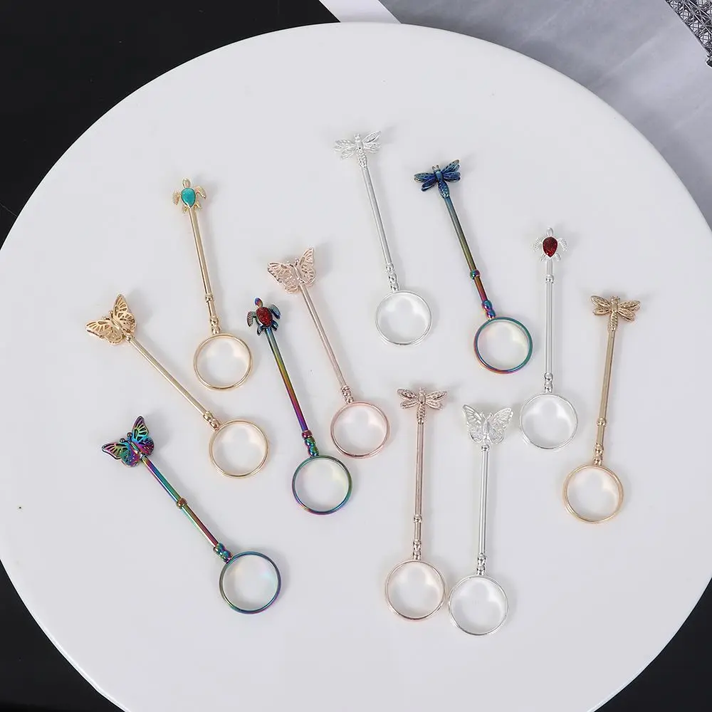 1Pcs Cigarette Hand Holder Smoking Accessories Finger Ring For Women Men Adjustable Slim Cigarettes Clip Smoking Holder Cuprum 2
