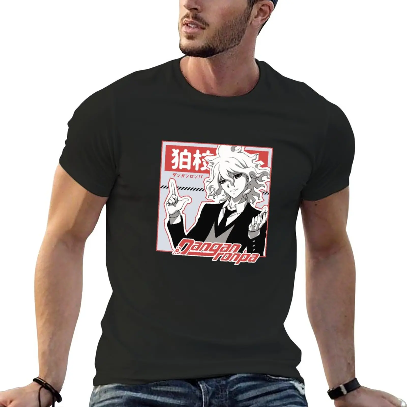 

danganr0npa Nagito Komaeda Anime danganr0npa - T-Shirt for a boy boys animal print shirt plus size tops t shirts for men cotton