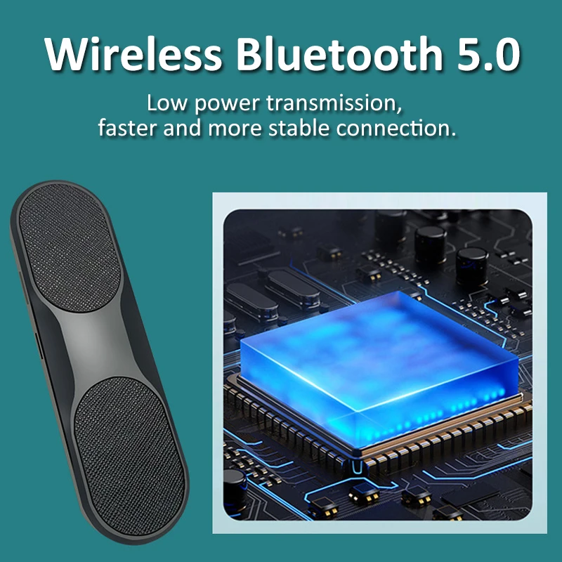 Bone Conduction Sleep Speaker Wireless Bluetooth Sound Box Stereo Bass Under Pillow Improve Sleep for Travel Home Support TF