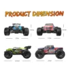 20KM/H Power Motor 2.4G RC Drift Car Truck Independent Shock Absorber Anti-Crash Vehical Adults Kid Toy Gift Remote Control Car 6