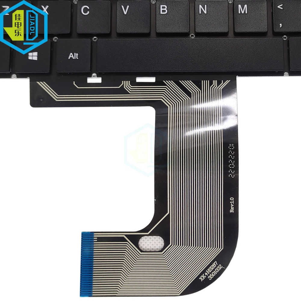 original eua inglês teclado com luz de fundo xk portátil backlit teclados keycaps peças de substituição do computador
