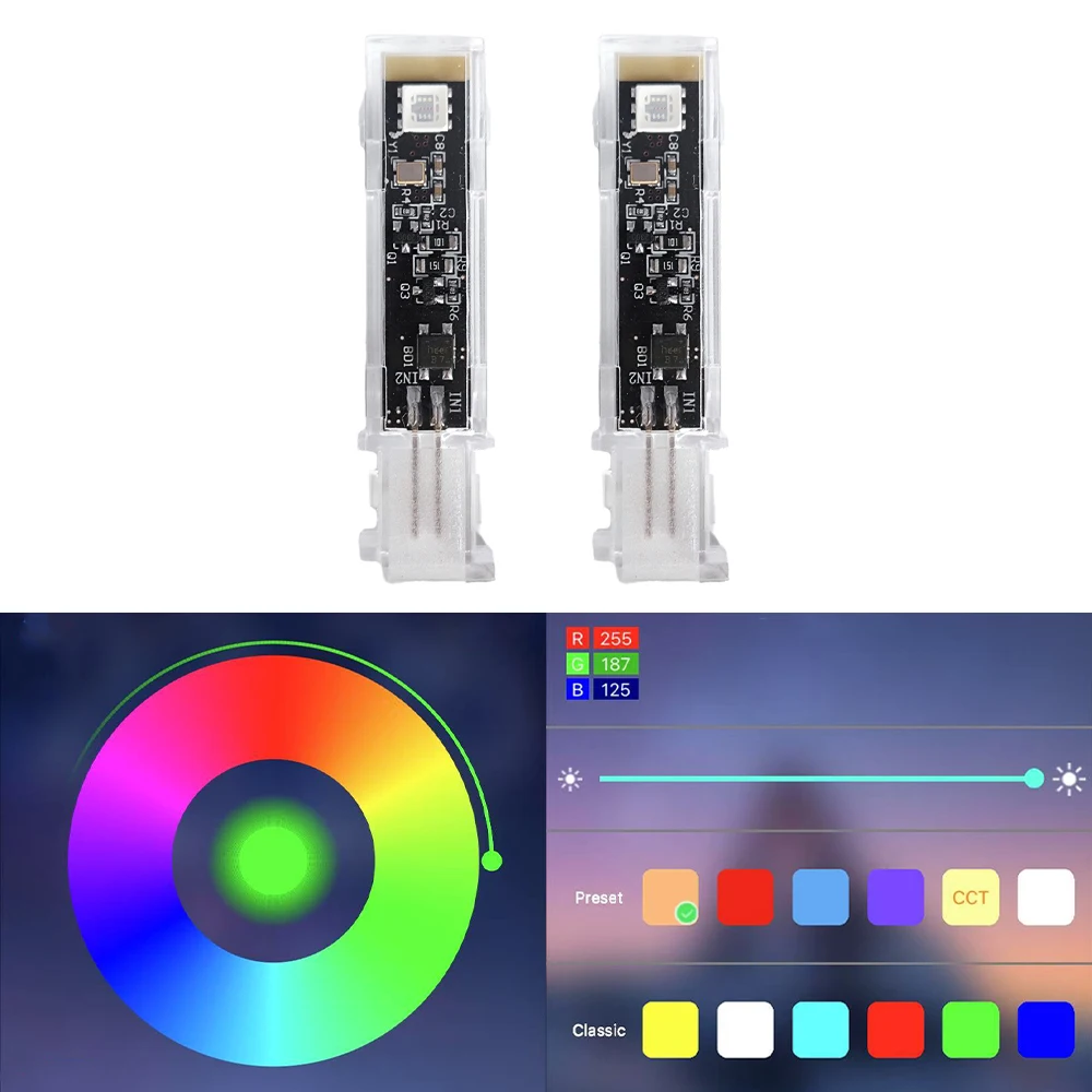ตัวเลือกสินค้า โคมไฟ LED ส่องเท้า ตกแต่งรถยนต์ สวยหรู ทันสมัย