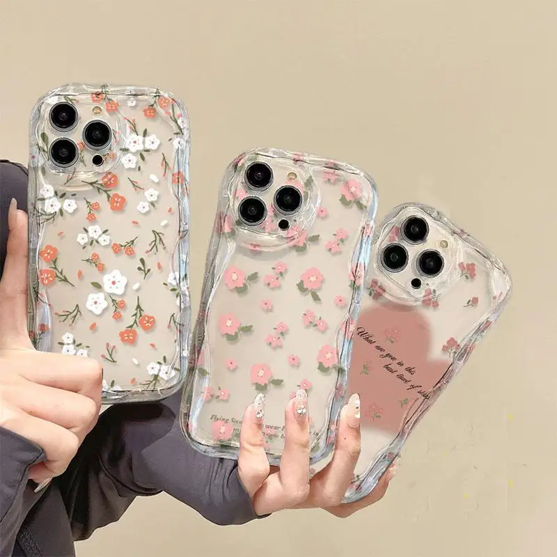 Floral Design Phone Case Cover