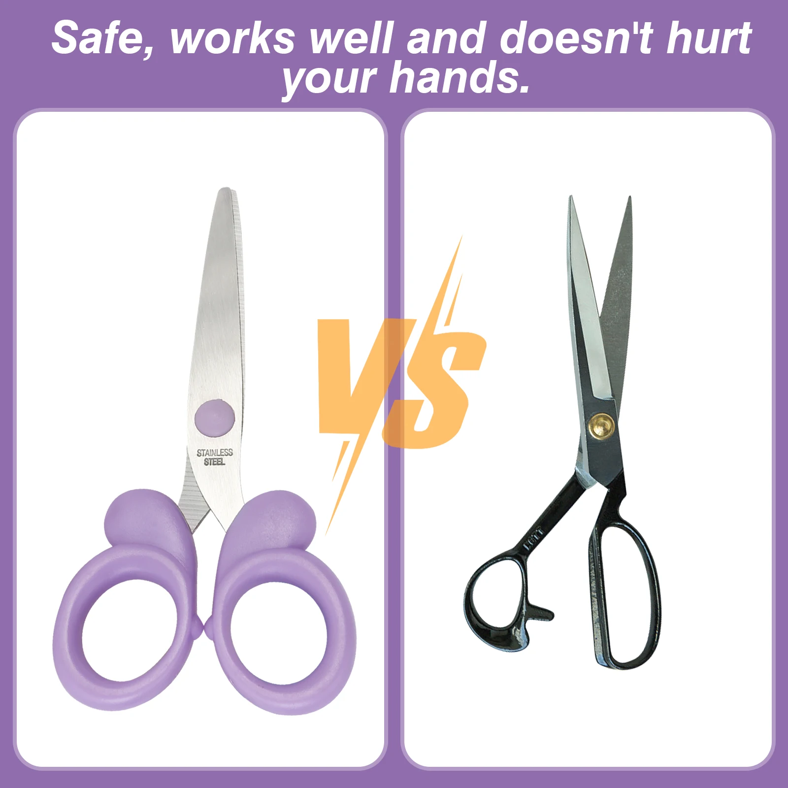 Eagle Round Tip Safety Scissors Cute Cartoon，For DIY Paper Cutting Handicrafts Portable Art Scissors Office School Supplies