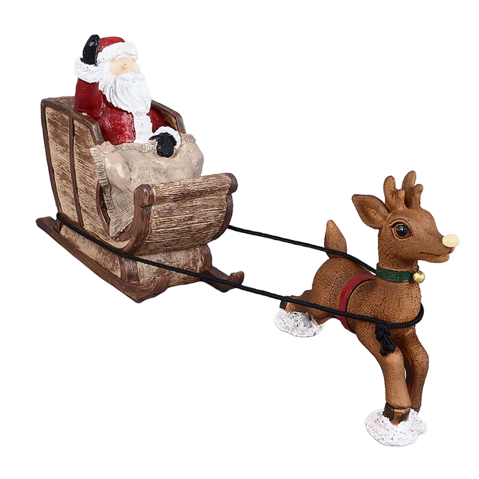 Christmas Aquarium Decoration Resin Father Christmas Reindeer Sleigh Ornament Decorative Fish Tank Ornament Christmas Aquarium Decoration Resin Father Christmas Reindeer Sleigh Ornament Decorative Fish Tank Ornament