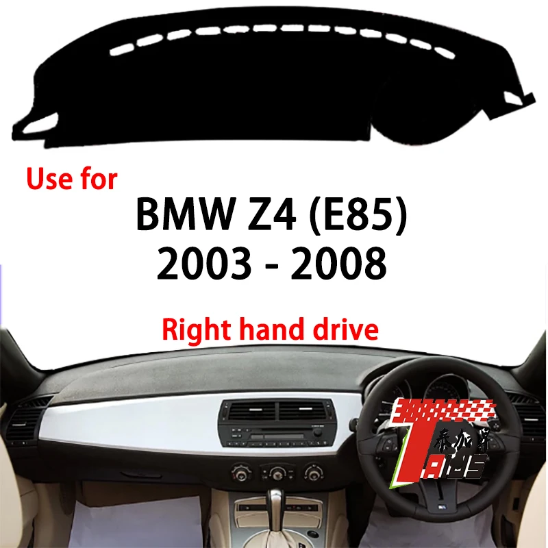 

TAIJS Factory 3Colors Casual Polyester Fibre Car Dashboard Cover For BMW Z4 E85 2003 2004 2005 2006 2007 2008 Right hand drive