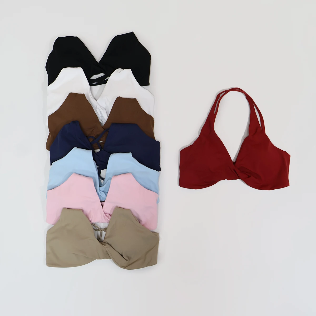 Ctenkevet Neuer Sommer-Sport-BH für Damen, atmungsaktiv, weich, Yoga- und Fitness-Top, rückenfreie Sportunterwäsche für Damen, zum Arbeiten – Detail 37