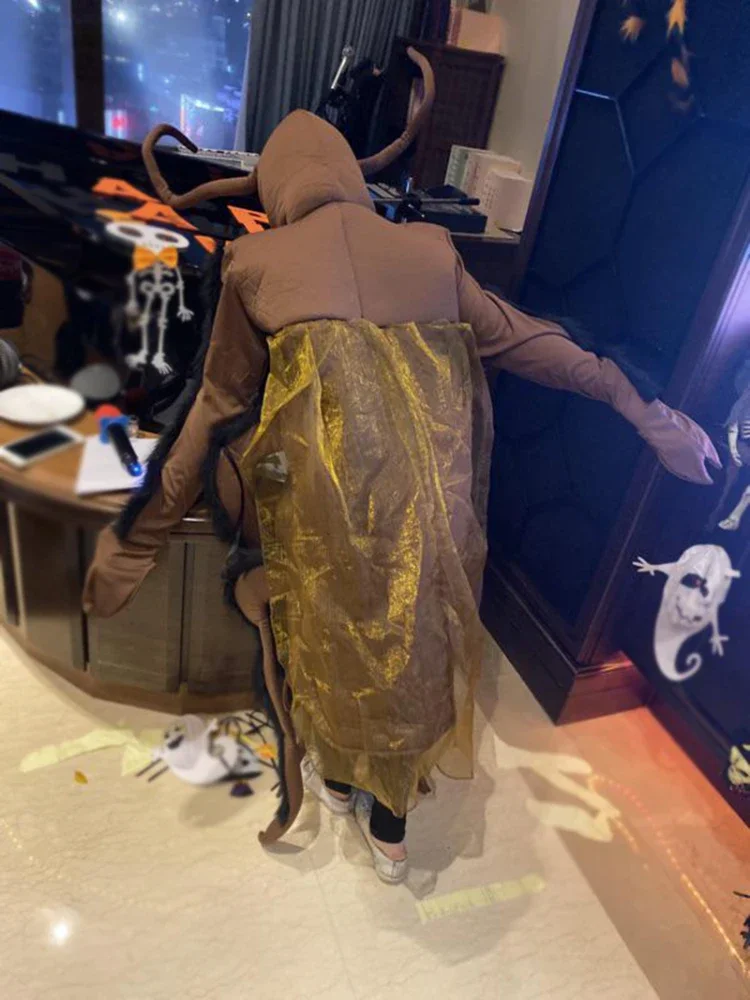 Halloween Party Props Cosplay Costume Cockroach Clothing Halloween Costume Unisex Party Props One Piece Clothing
