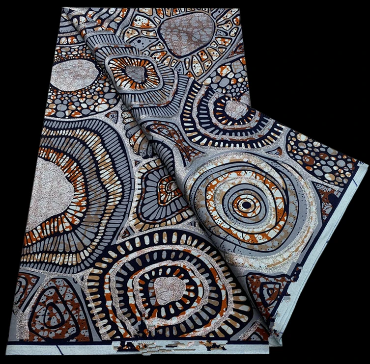 Wax Stof 6Yards Afrikaanse Print Ankara Voor Naaien Vrouwen
