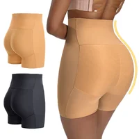 Femmes rembourré bout à bout sous-vêtements bout à bout rehausseur corps Shaper modélisation sangles faux cul hanche ascenseur Shapewear culotte Push Up culotte 1