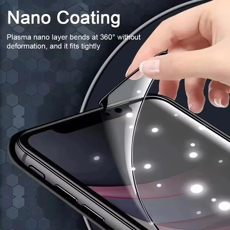 1-5Pcs Screen Protectors for iPhone 16 15 11 14 12 13 Pro Max Matte Privacy Ceramic Film iPhone 14 15 16 Plus X XR XS Max 6 6S