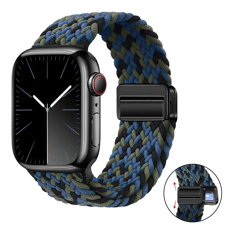 Magnetic Braided Nylon Loop Strap