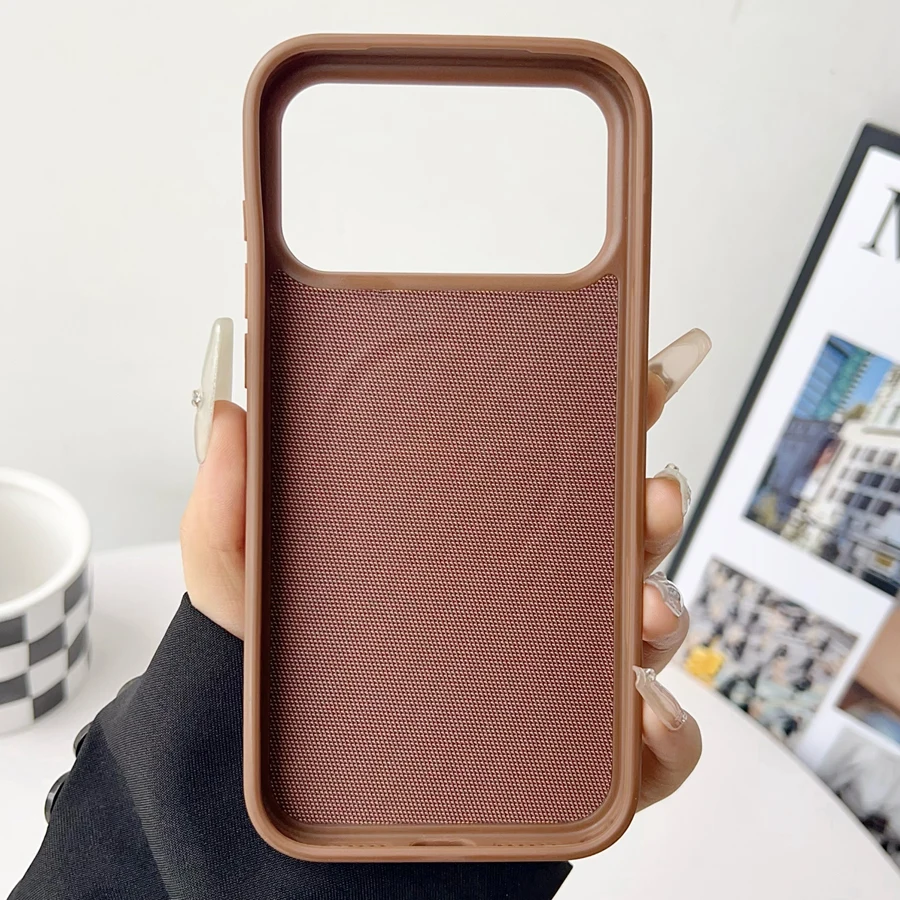 Original Technology Woven Case For IPhone 17 16 15 14 13 Pro Max Air Phone For Magsafe Official Magnetic Protect Cover Fundas 4