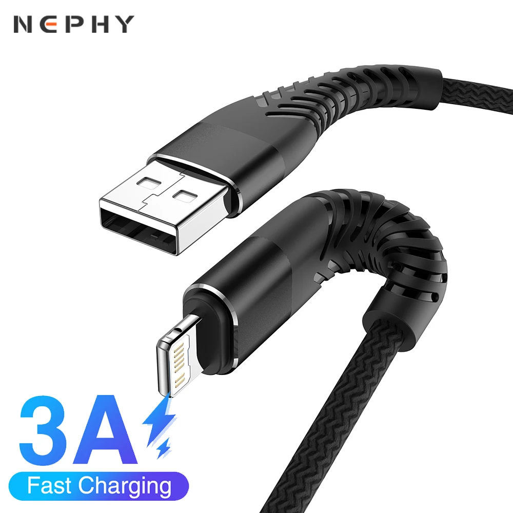 Premium Fast Charging USB Cable – Long Apple Data Charger Cord