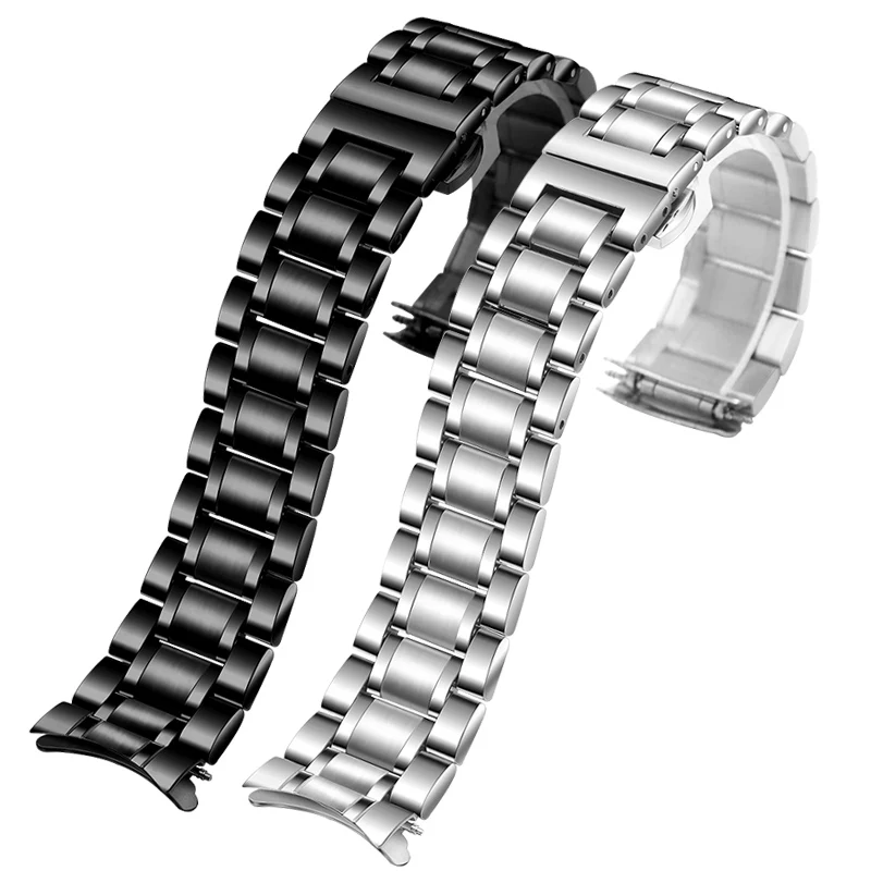 Bracelet De Montre Casio Acier Inoxydable 21mm - Boucle Déployante - Neuf Sans Boîte