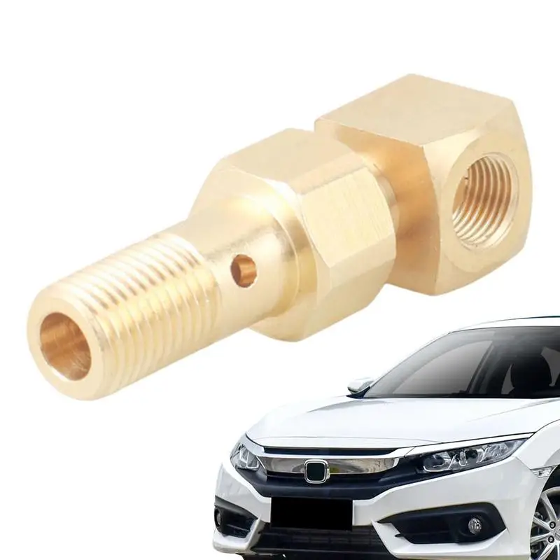 

Fuel Pressure Gauge Adaptor For Fuel Injection Systems M12 X 1.25 To 1/8-27 NPT BX102377-1 Fuel Pressure Adapter