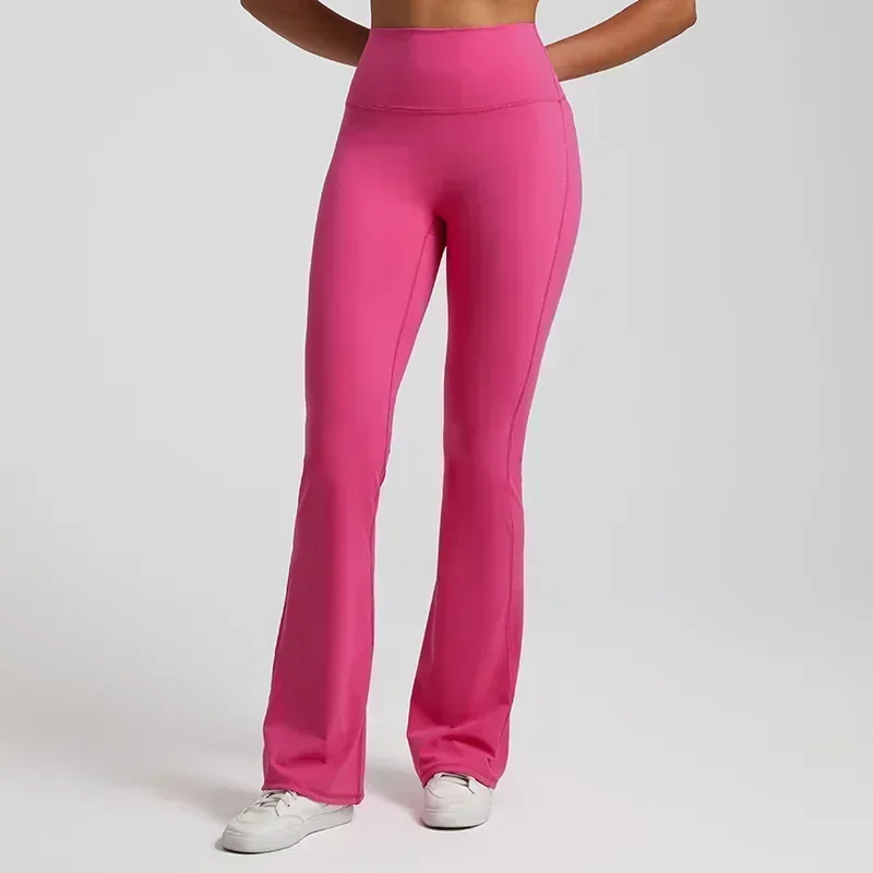 Lemon Align Women Low-rise Sports Yoga Leggings Flare Pants Outdoor Casual Hip Lift Sport Fitness Dance Wide Leg Trousers