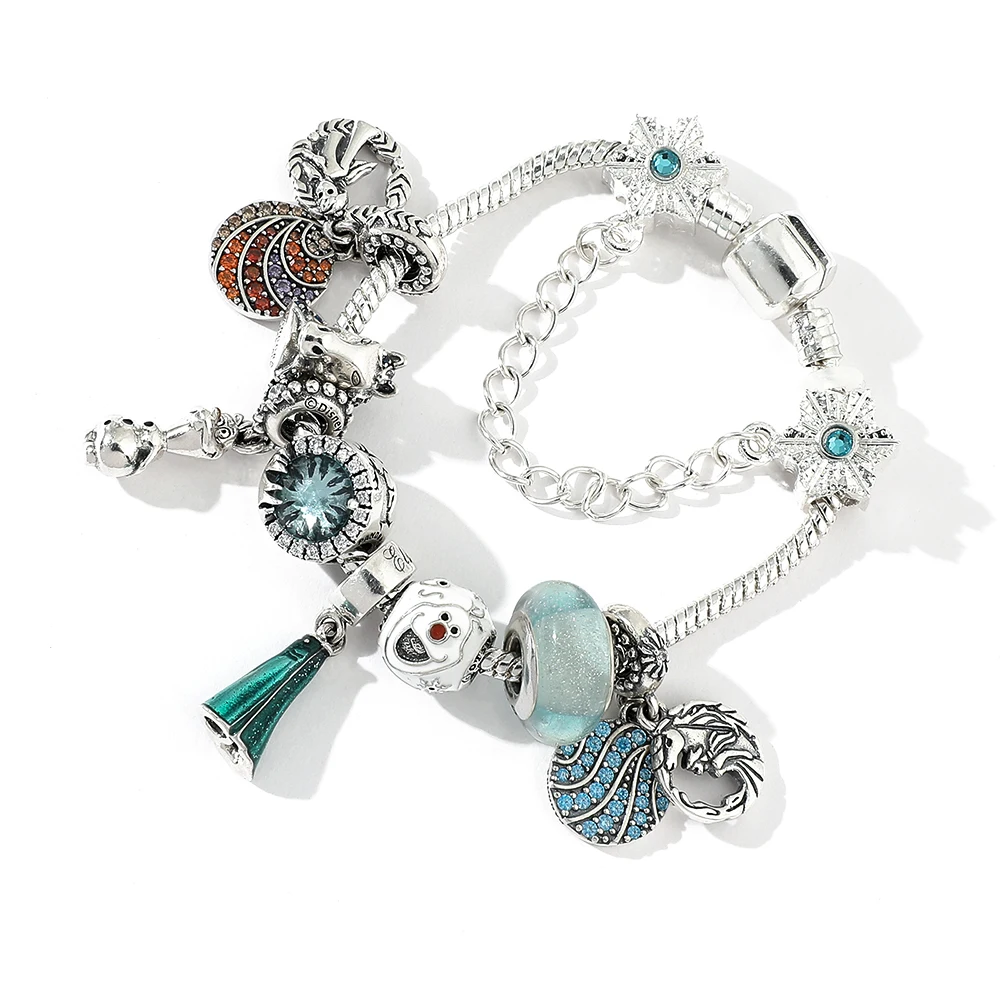 Crystal Charm Pandora Charm Elsa Frozen Pandora Charm