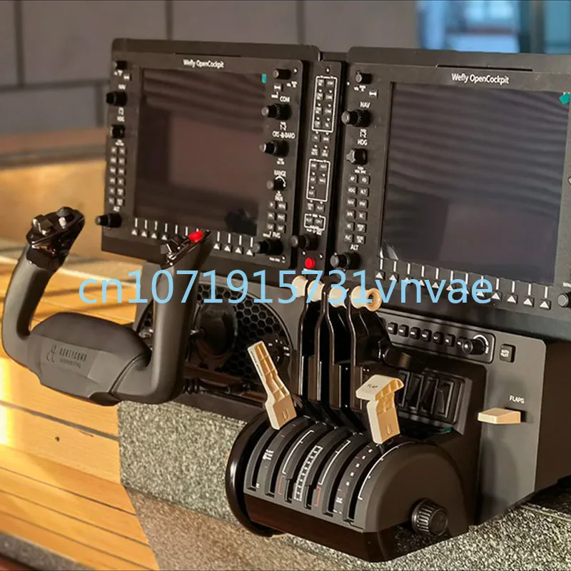 P3D Microsoft Simulated Flight G1000 Integrated Aerophone PFD/MFD Display Panel 10.4-Inch LCD Meters Display xplan/FSX/MSFS