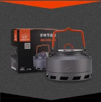 Portable Quick Heating Exchanger Camping Kettle Bulin BL200 1.1L 1.6L Camping Energy Saving Kettle Tea Coffee Pot 5