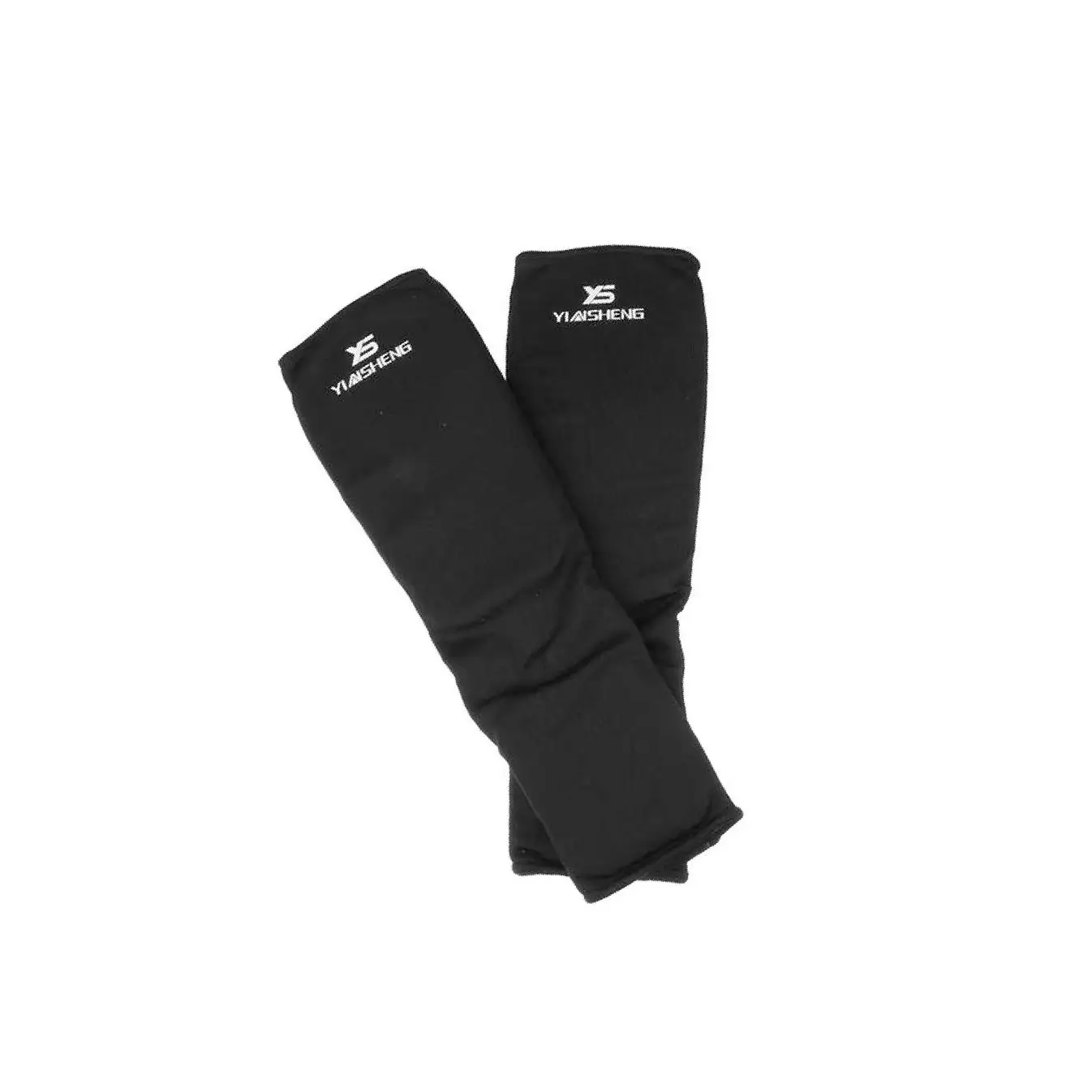 

Taekwondo Karate MMA Shin Instep Protector Leg Foot Guard Cloth Pad XL Black