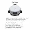 1800W Electric Arabic Bread Maker Household Steak Pan Machine Countertop Pizza Oven With Non-stick Bakeware 6