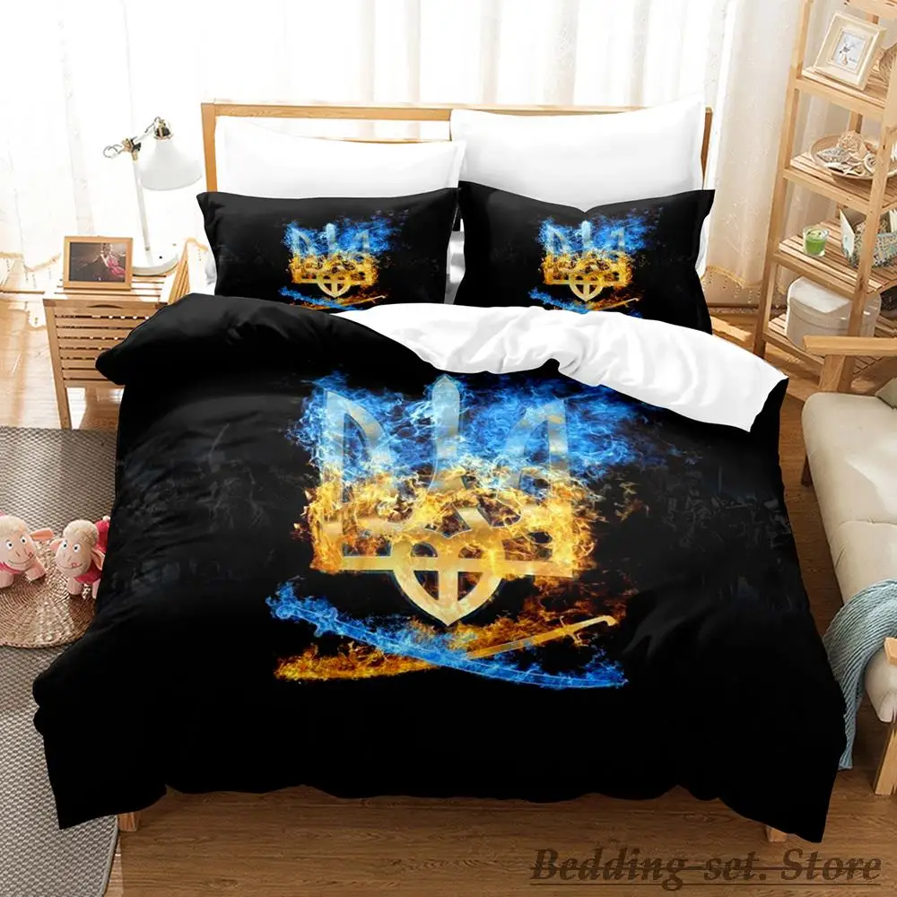 2023UkrainianBeddingSetSingleTwinFullQueenKingSizeBedSet