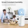 SEJOY Humidifiers for Bedroom Large Room Ultrasonic Air Humidifier for Baby Plant 4L Top Fill Smart Constant Humidity 3