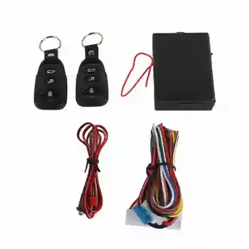 Sistema di accesso per auto senza chiave Kit centrale remoto per serratura universale per porta auto a 3 pulsanti con indicatore LED