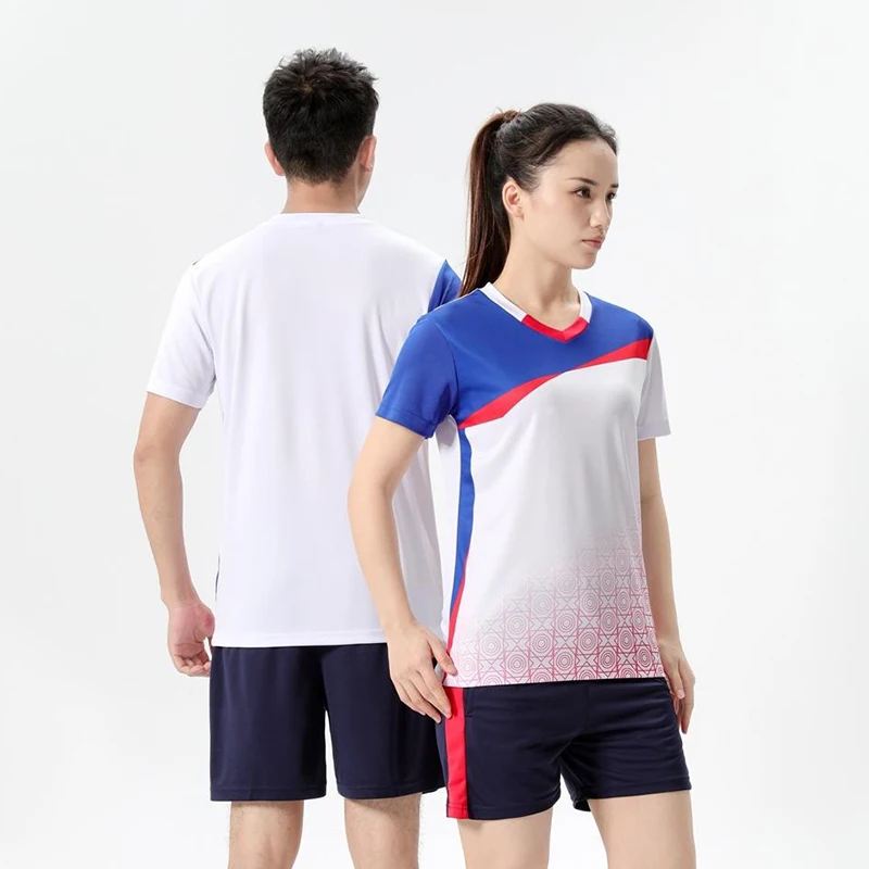 Pink Short Sleeves Volleyball Uniform Polyester Breathable Fabrics Quick Dry Volleyball Jersey For Female 860+861
