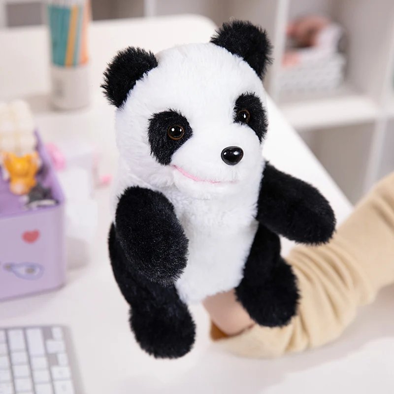 Animales de peluche de juguete, marioneta de mano para dedo, muñecas Kawaii, juguetes educativos para bebés, aprendizaje