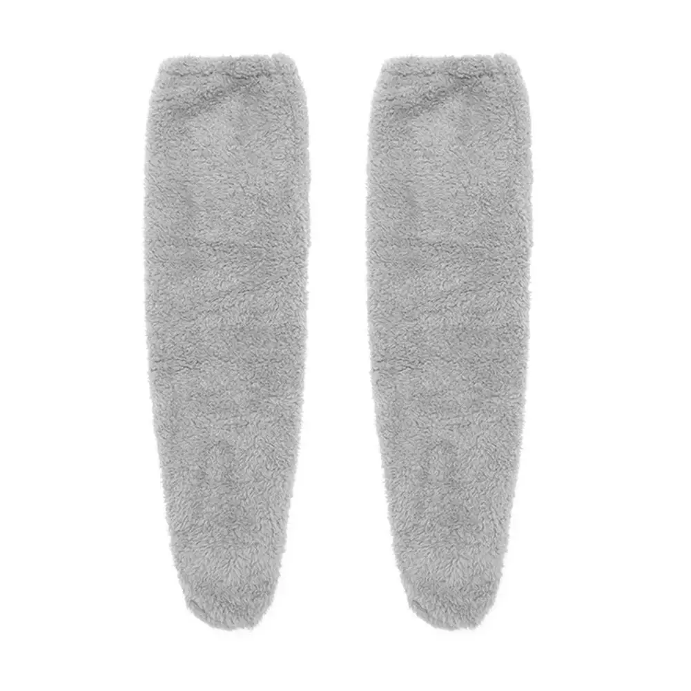 Thigh High Fuzzy Socks Ladies Over Knee Fluffy Fur Socks Bed Sleeping Warm Socks Legging Stocking Plush Leg Warmers For Wom J5a5