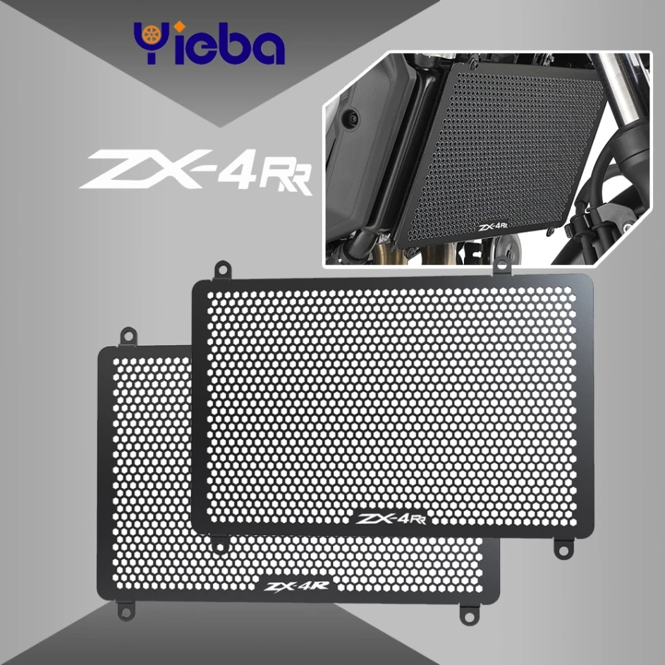 

2024 2023 For Kawasaki ZX-4RR/ZX-4R/ZX-4R SE Motorcycle ZX 4R ZX4RR Radiator Grille Guard Protector Cover ZX 4RR 4R 4R SE 23-24