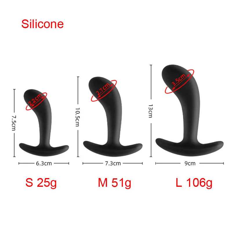 Mertal Anal Plug P Spot Stimulator Prostate Massager Butt Plug Wearable Sex Toys for Men and Women Dropshiping