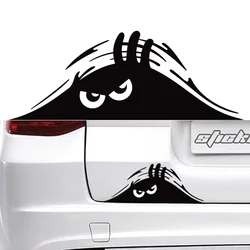 3D Dune Sand Monster Peeking Peering Car Sticker Creative Funny Vinyl Decal Sticker Trim Waterproof Car Decoration Accessories