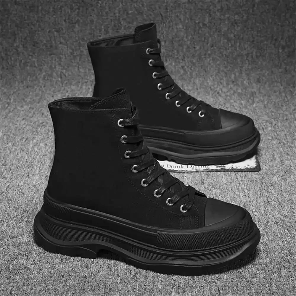 Zapatos de suela gruesa con cordones para hombre, Zapatillas altas de marca de lujo, zapatos de Rap, marca deportiva de primer grado, barato, caro Lux