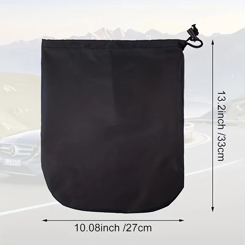 1Pair Rearview Mirror Snow Cover Winter Left and Right Side Mirror Protector Oxford Cloth Snow Freeze Dust Cover Car Accessories