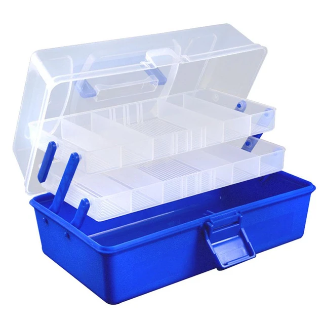 Plastic Storage Box Tackle Box Organizer Box Small Storage Fishing Organizer  Fishing Tackle Box with Tackle Included - AliExpress